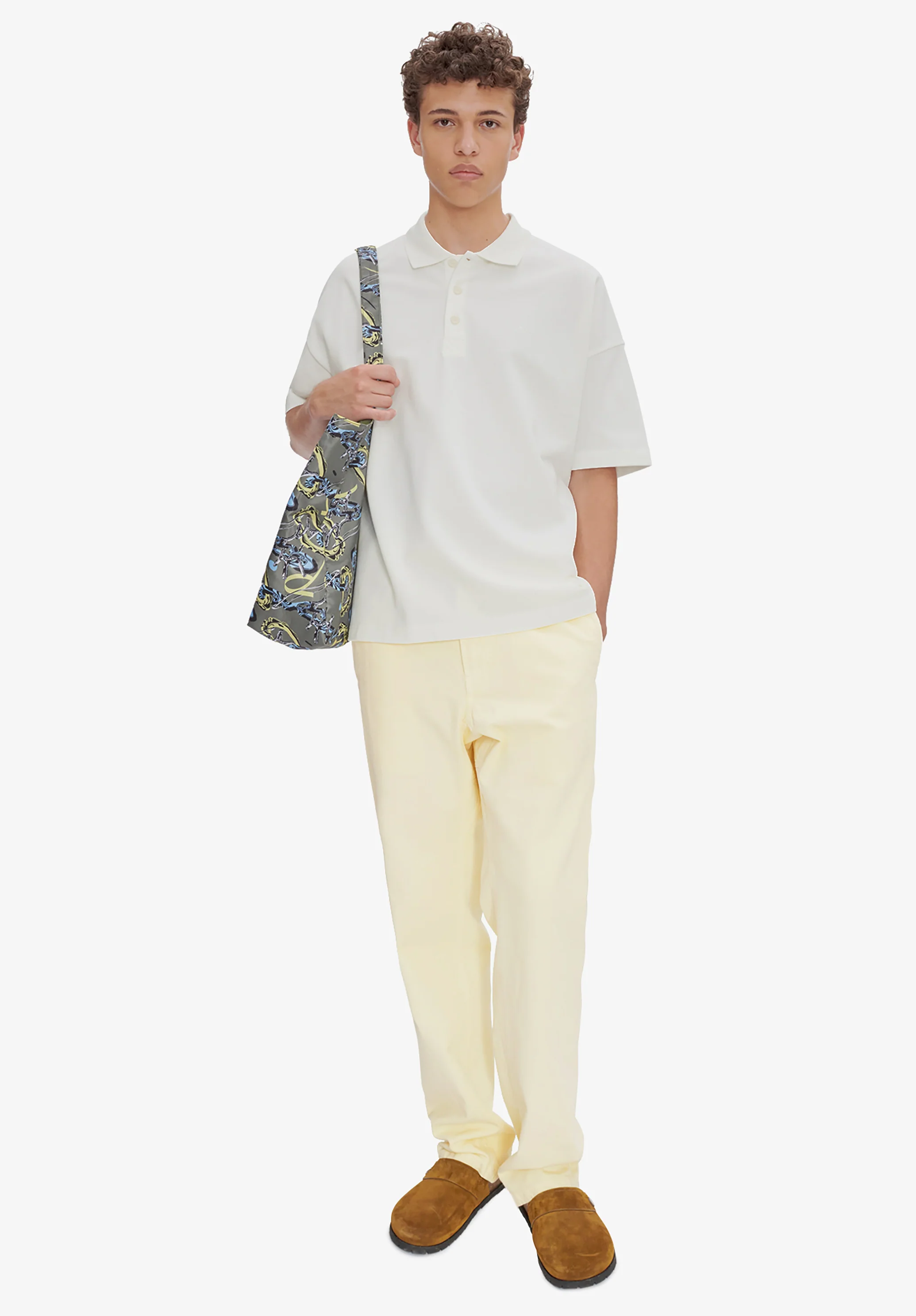 polo GOTS - Blanc