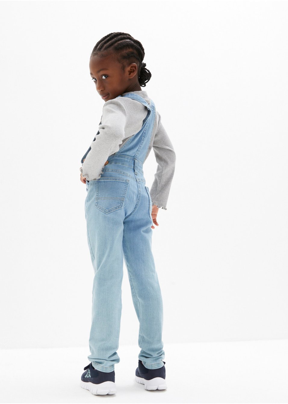 Salopette en jean fille