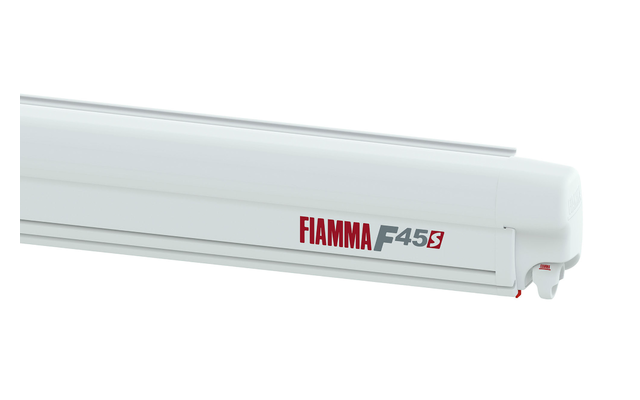 Fiamma F45s Wandmarkise Rechtslenker (Polar White / Royal Grey)