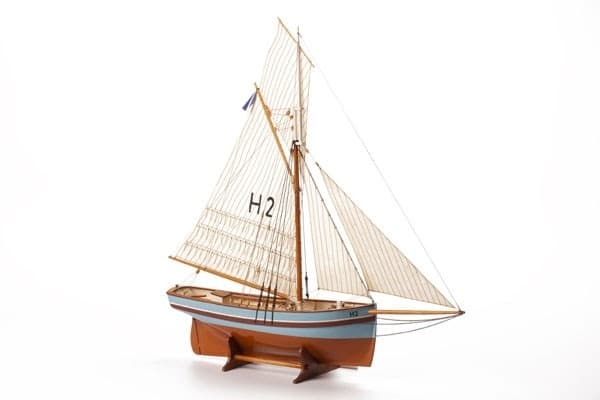 1:50 HENRIETTE MARIE - Skrog i tre