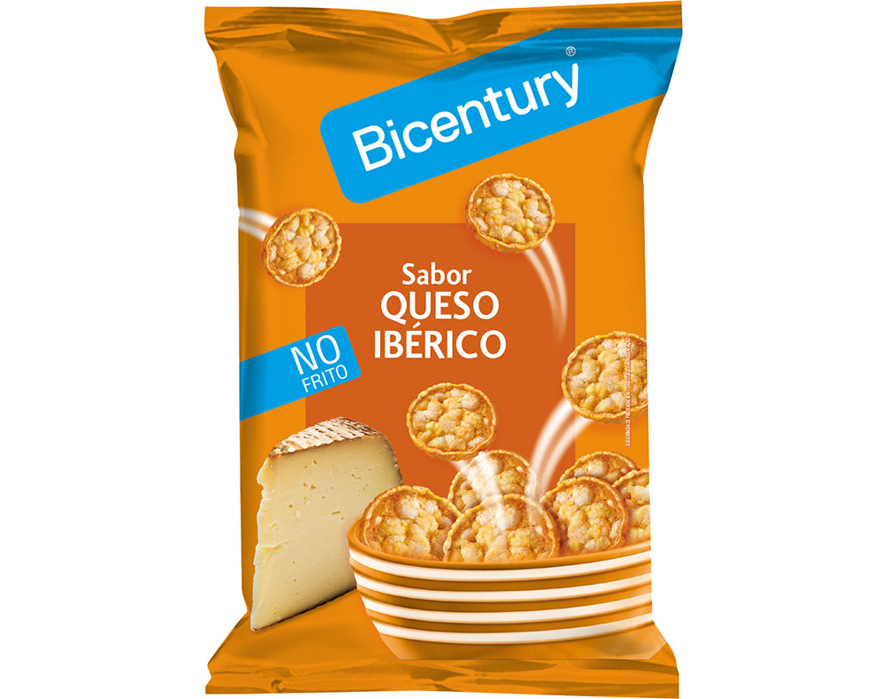 TORTITAS BICENTURY MINI QUEIJO IBÉRICO 70G