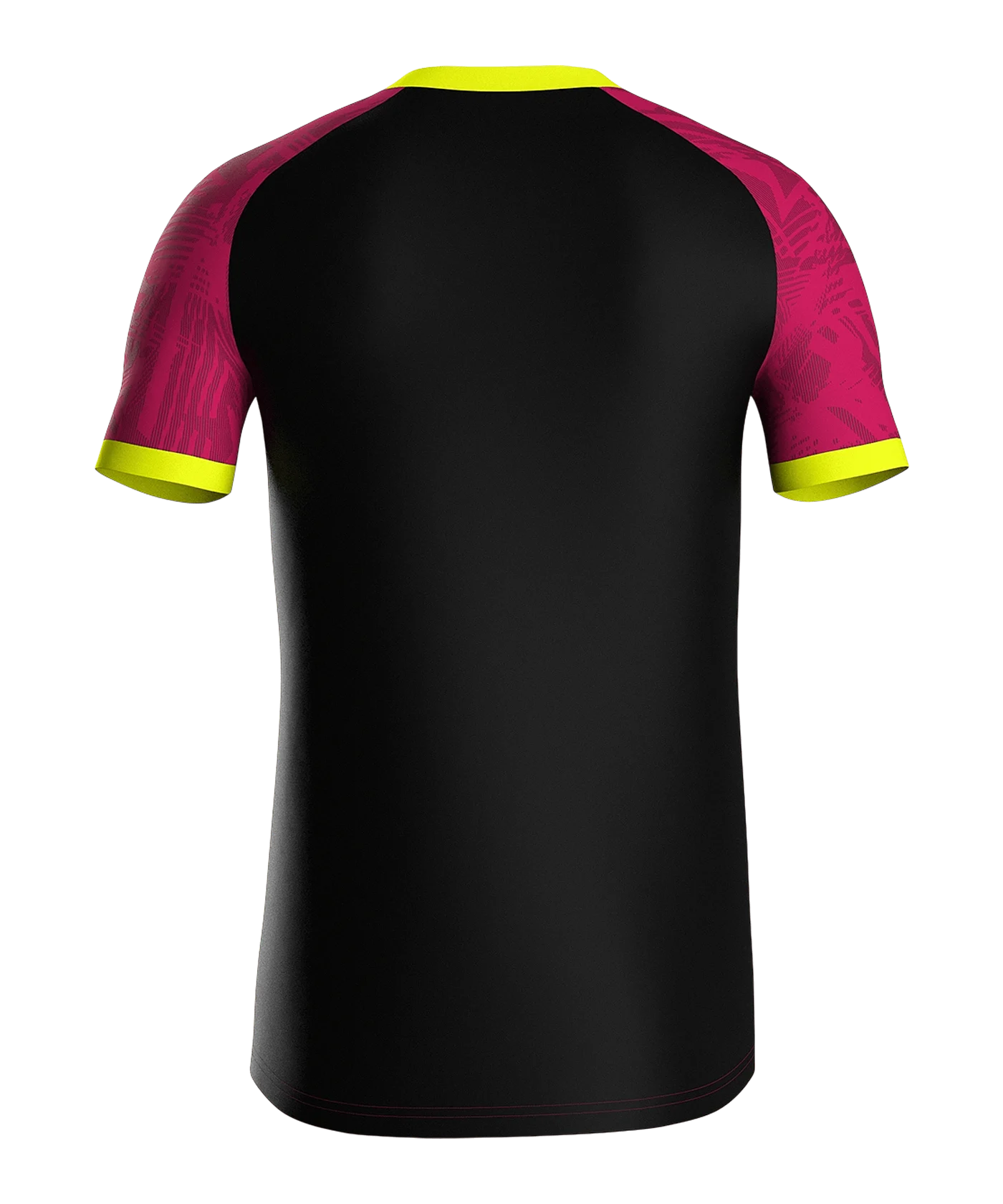 JAKO Iconic Trikot Schwarz Pink Gelb F805