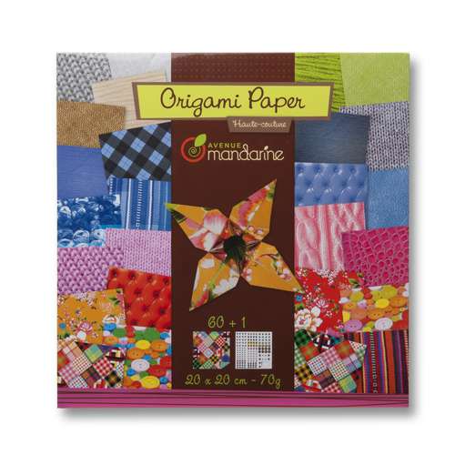 AVENUE MANDARINE Origami Papier-Sets