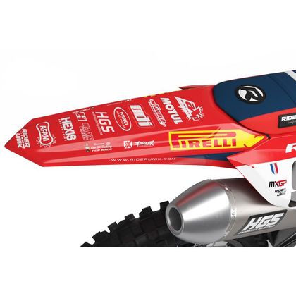 Kit déco RiderUnik HONDA SR FRENCH - Bleu / Blanc