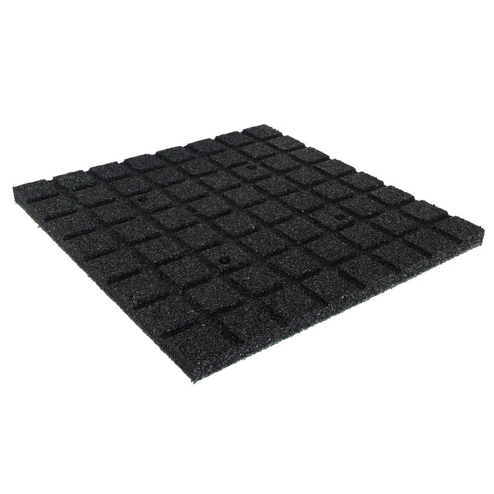 Rubbertegel 25 mm - 50 x 50 cm - Groen