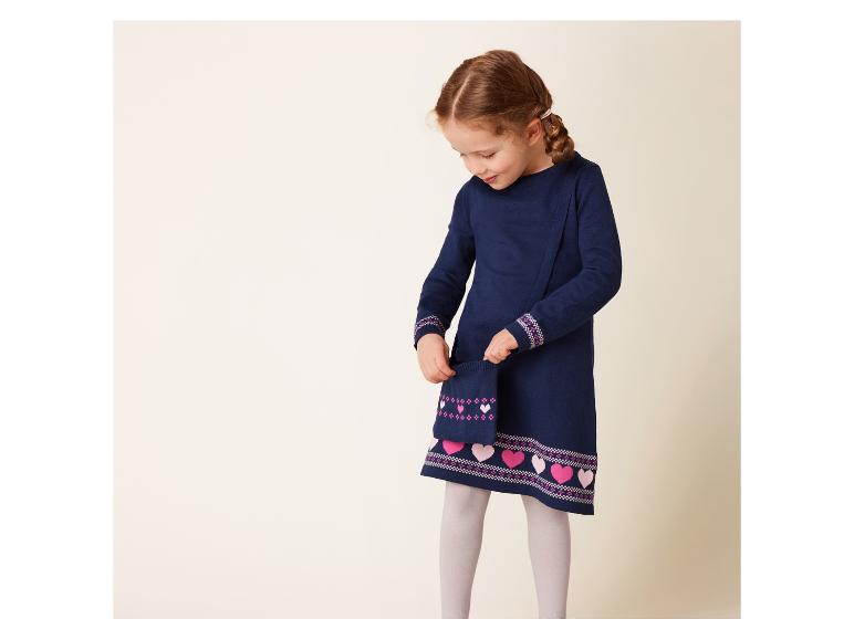 Gebreide kinder jurk