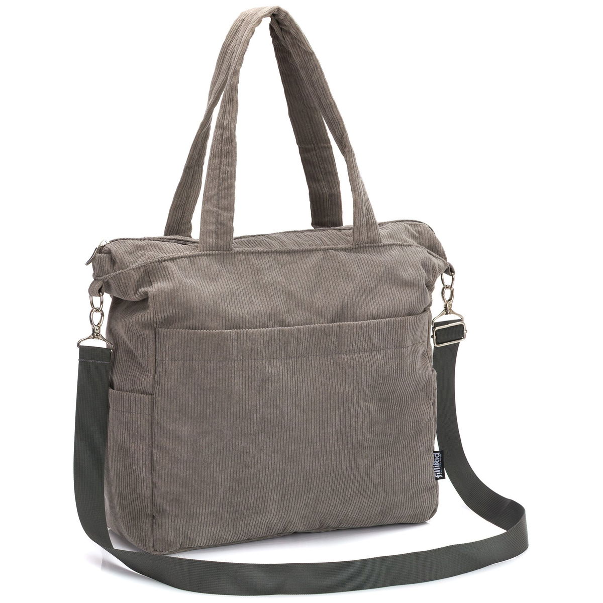 fillikidfillikid   Wickeltasche Cord grau