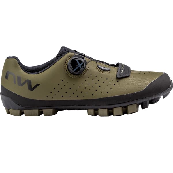 Chaussure VTT automatique NORTHWAVE HAMMER PLUS GREEN FOREST/BLACK