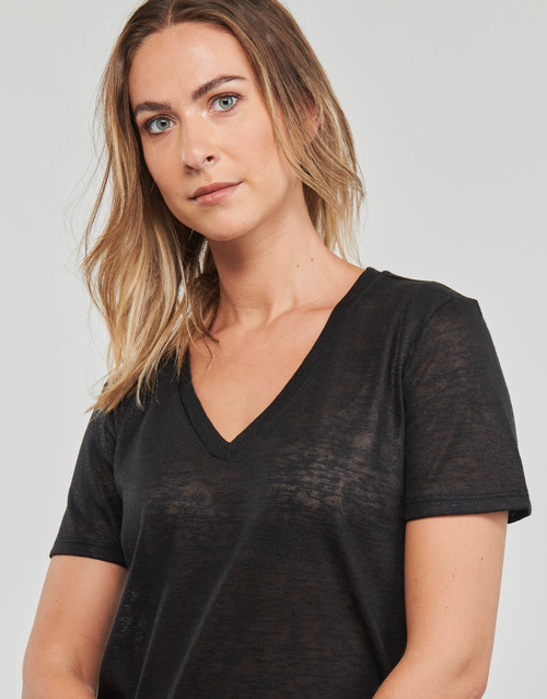 Only - ONLTANJA S/S SHINE TOP JRS - Noir