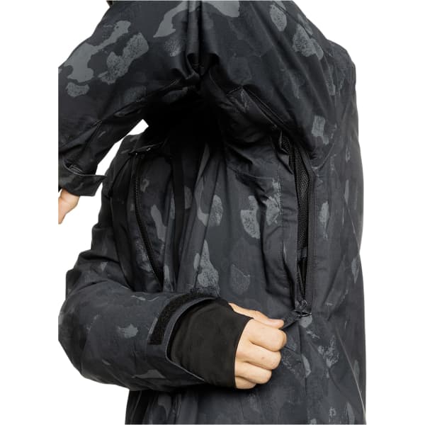 Veste de ski QUIKSILVER MISSION PRINTED JK NATURE ZOOM DARK SHADOW