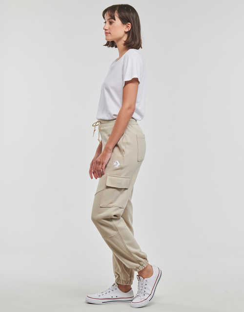 Converse - FASHION KNIT CARGO JOGGER - Beige