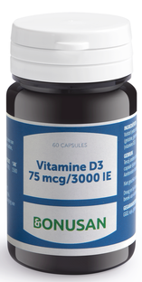Bonusan Vitamine D3 75mcg 3000IE Capsules 60CP