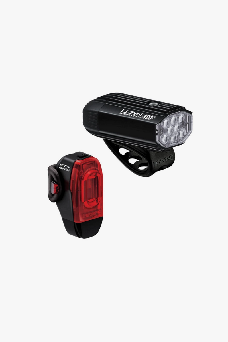 Lezyne Micro Drive 800+  Ktv Drive Pro+ Lichtset