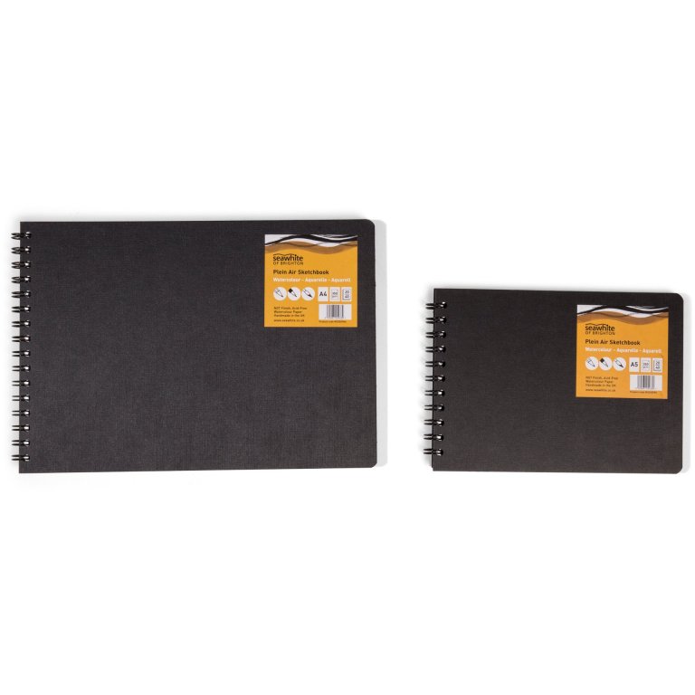 Seawhite Aquarellbuch Hardcover weiß 350 g/m²