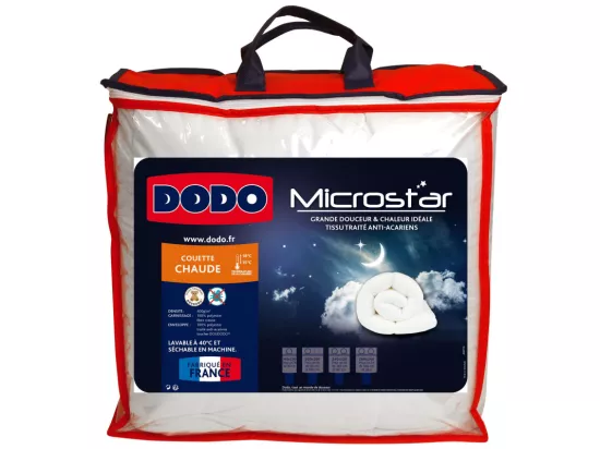 Couette Dodo Microstar 140 X 200 Cm Pour Lit 1 Place