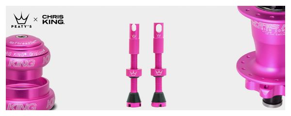 Valves Tubeless Peaty's x Chris King MK2 42mm Punch