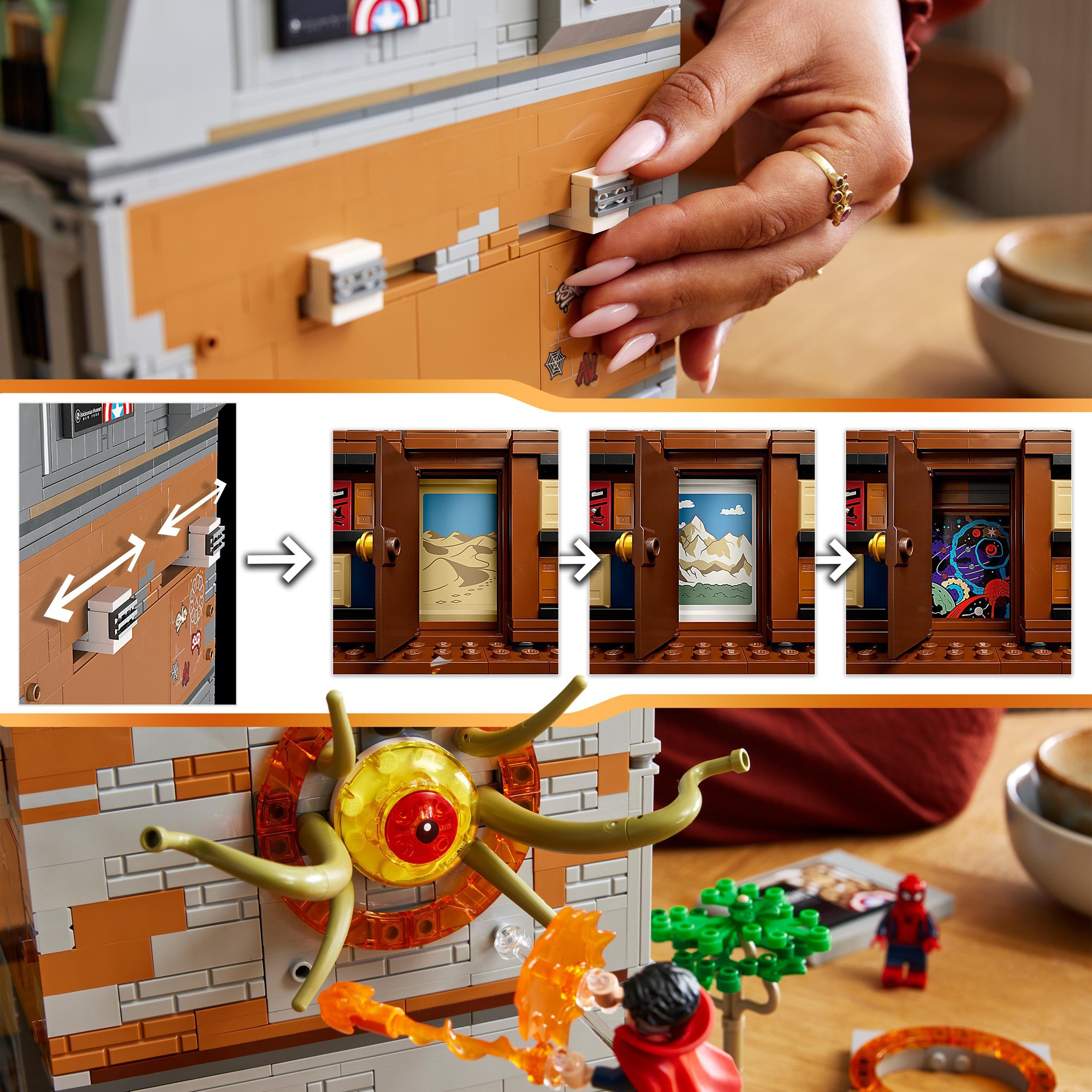LEGO Konstruktionsspielzeug Marvel Super Heroes Sanctum Sanctorum