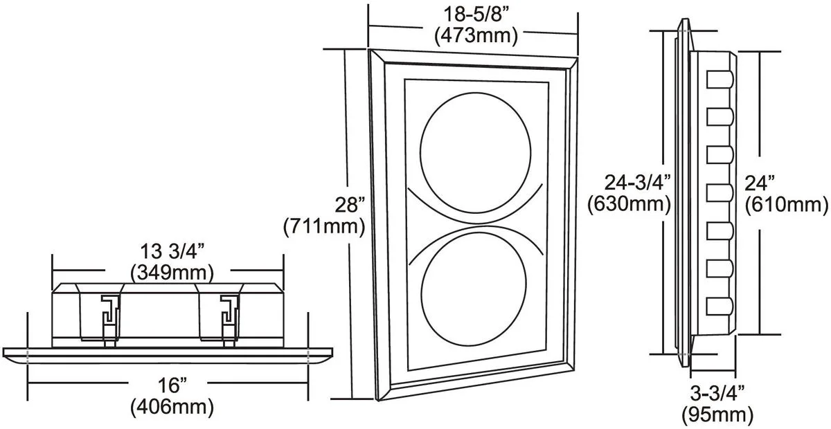 Earthquake IW-Sub10 Caissons de basses encastrables