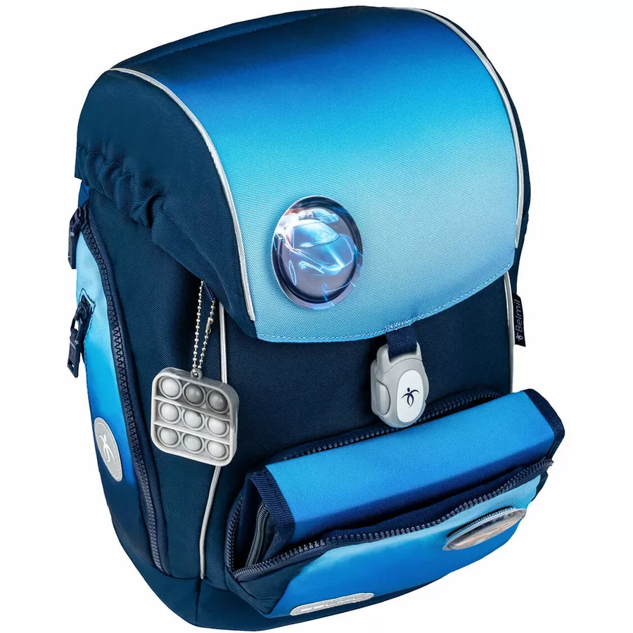Belmil Schulranzen Premium Comfy Plus Set 5-teilig Blue Navy