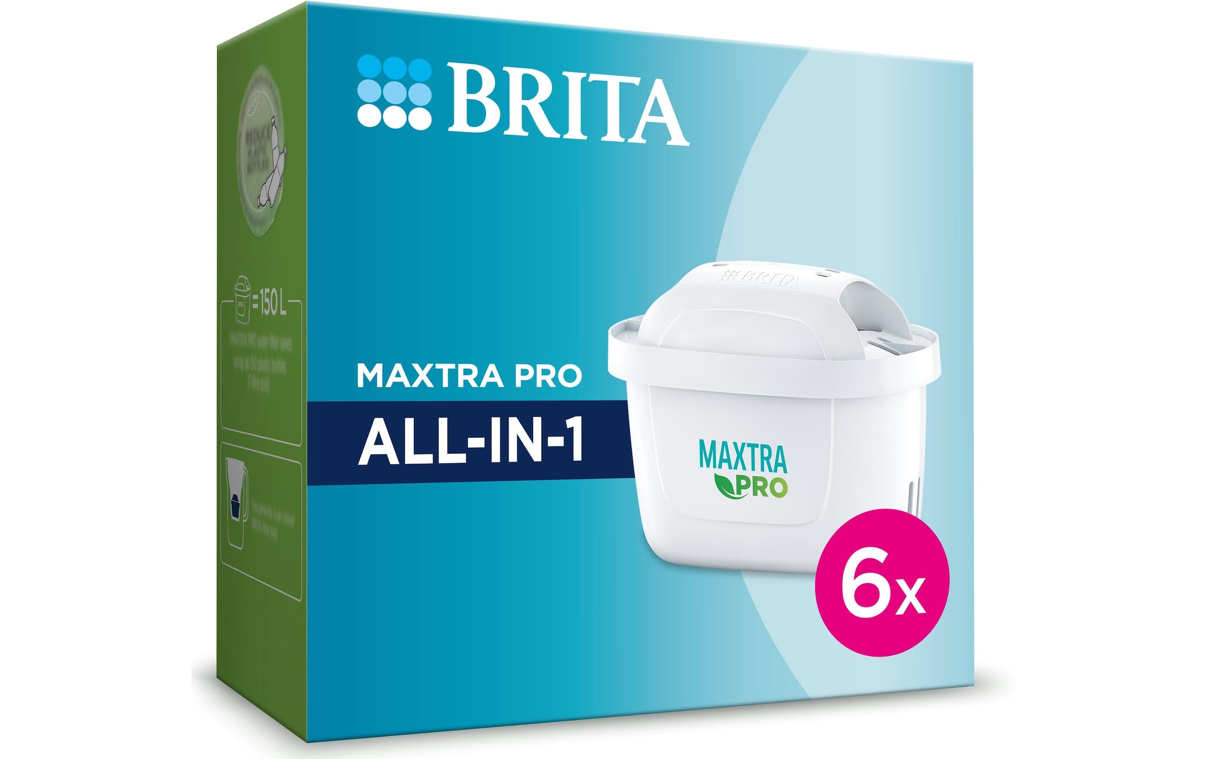 BRITA Wasserfilter »Maxtra Pro All-In-1 6er Pack« 6 Stk. tlg.