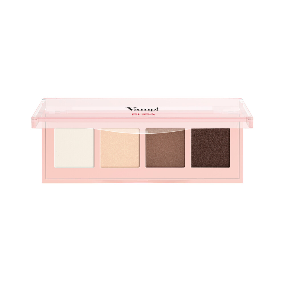 PUPA Milano Vamp! 4 Oogschaduw Palette 001 Natural Matt5,2 gr