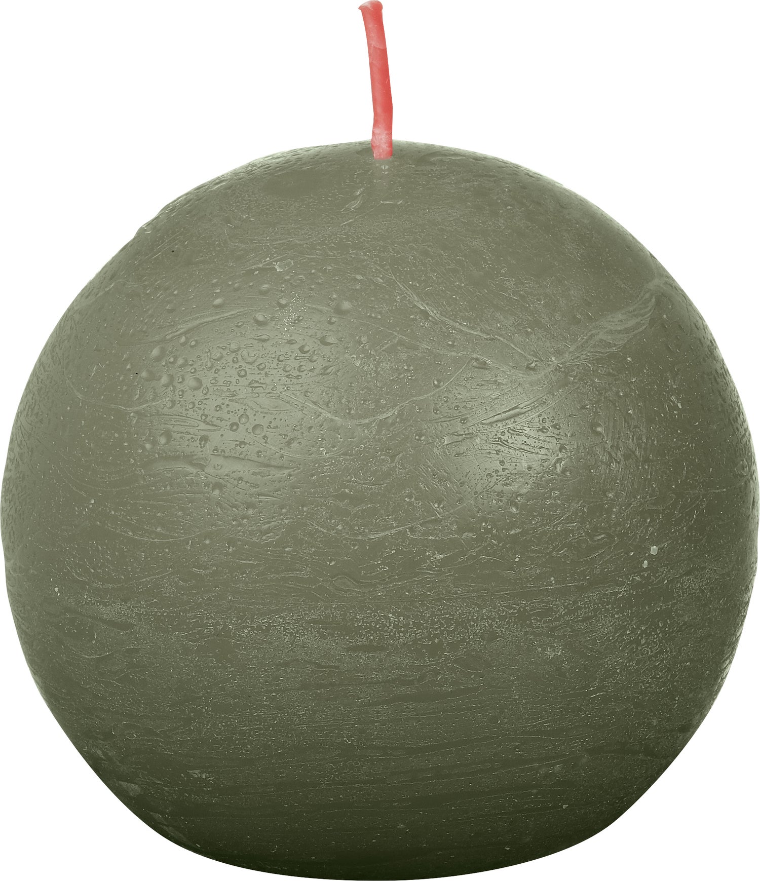 Bolsius bolkaars Rustiek Shine donker groen 25 uur D 7,6 H 7,1 cm