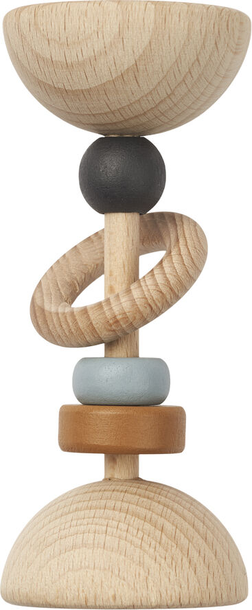 Liewood Corrina Wooden Rattle Sea blue mix