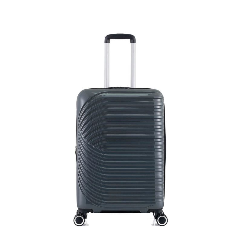 Lot de 3 valises rigides 328 55, 66 et 76 cm Gris Foncé