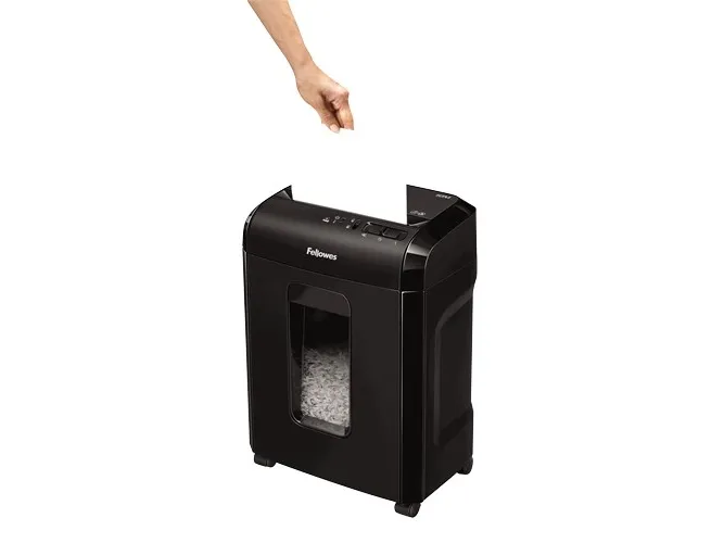 Fellowes Powershred 10M - Finskæremaskine - mikro-shred - 2 x 12 mm - P-5