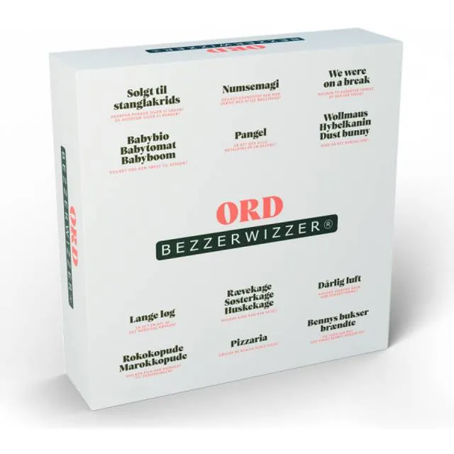 Bezzerwizzer Ord - Dansk
