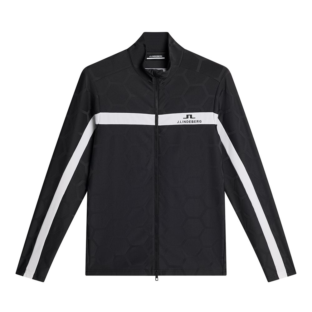 Jarvis Jacquard Tour Midlayer Svart