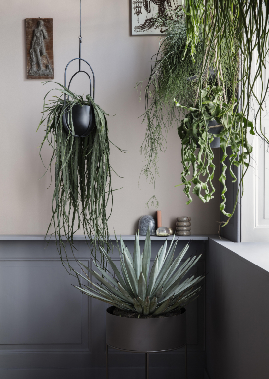 Ferm Living Plant Box plantenbak Ø40 zwart