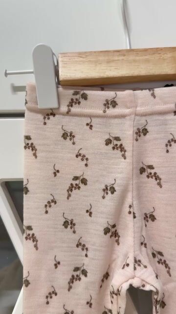 Ullbukse Leggings Baby – 100% Merino | Noel Nia Wool Slim Legging