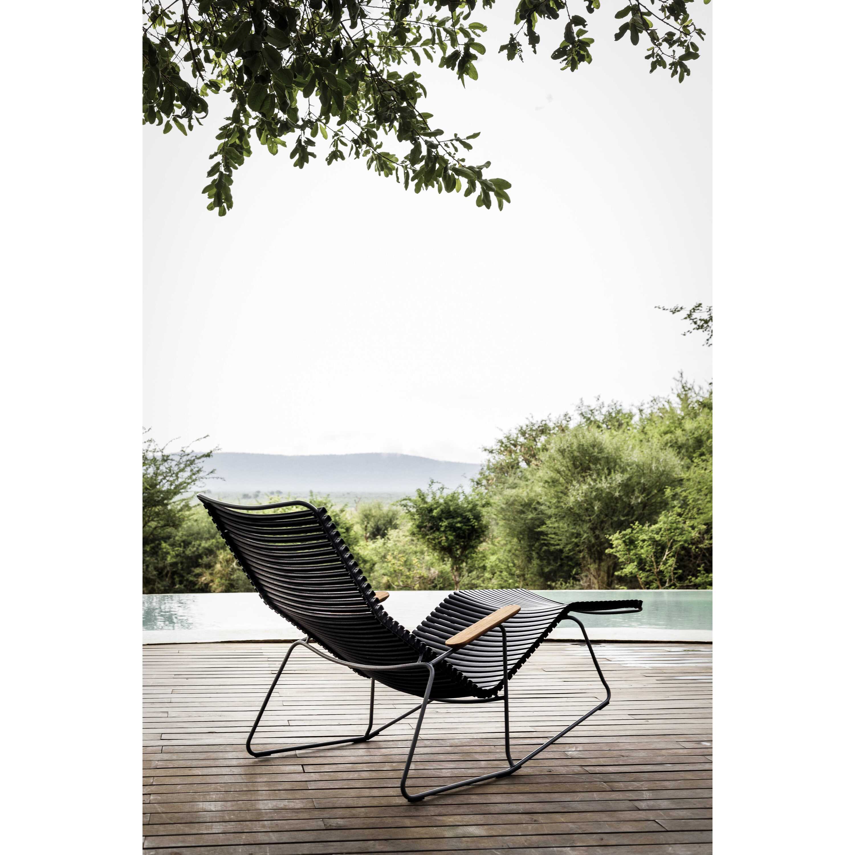 Click Sunrocker ligstoel Dusty Blue