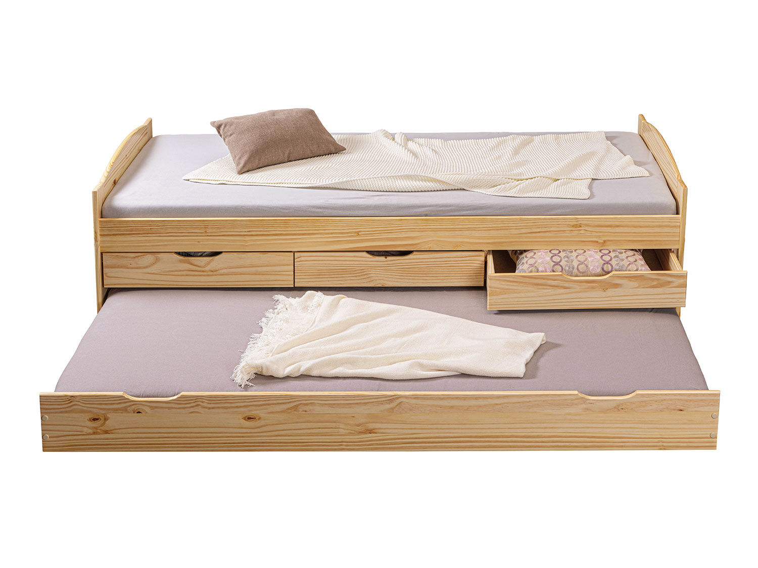 Funktionsbett ULLA mit Zusatzbett