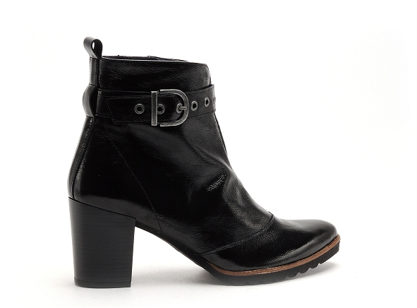 Dorking boots bottine talons femme d8300na noir
