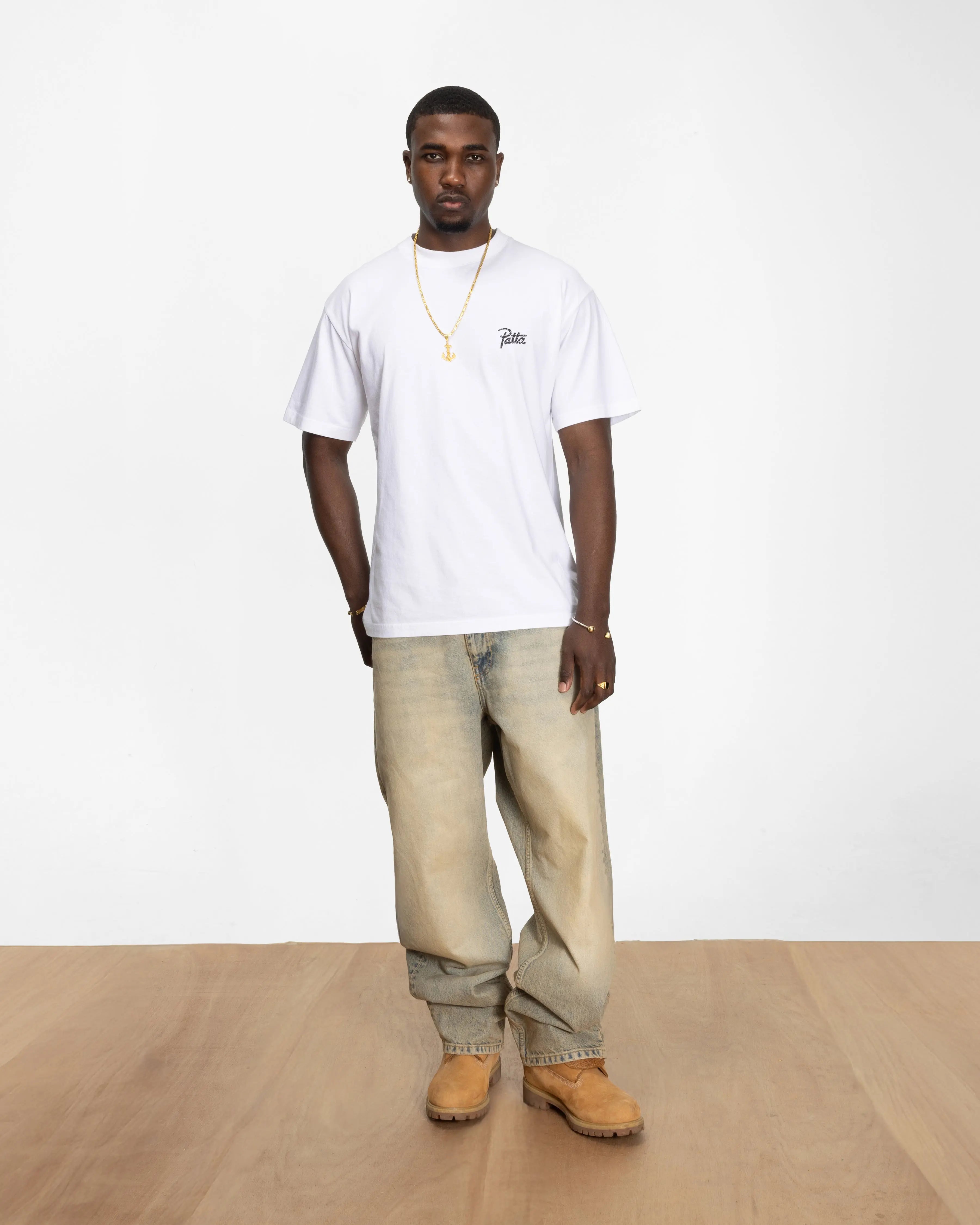 Patta Croco T-shirt (White)