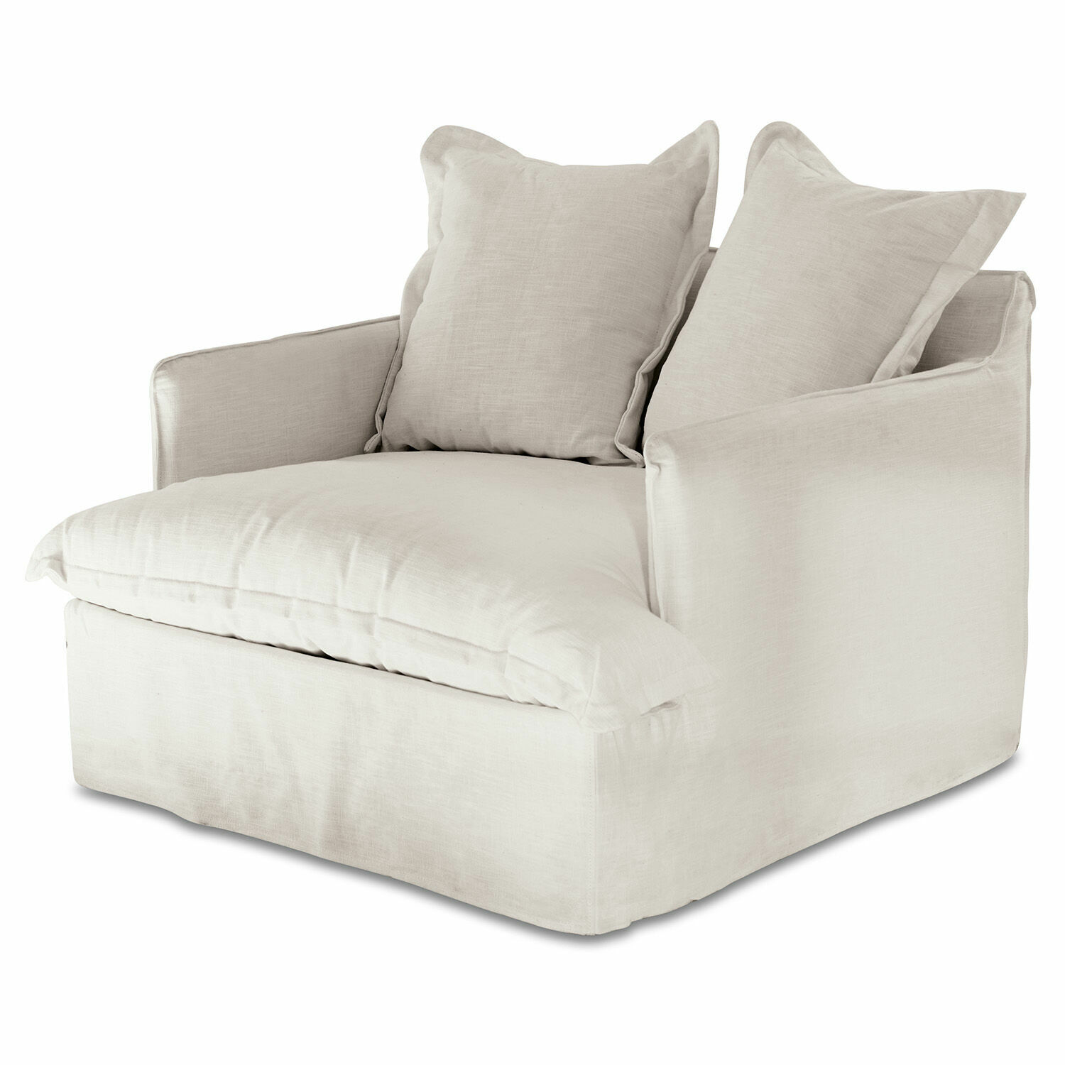 Sessel mit Hocker Avignon creme