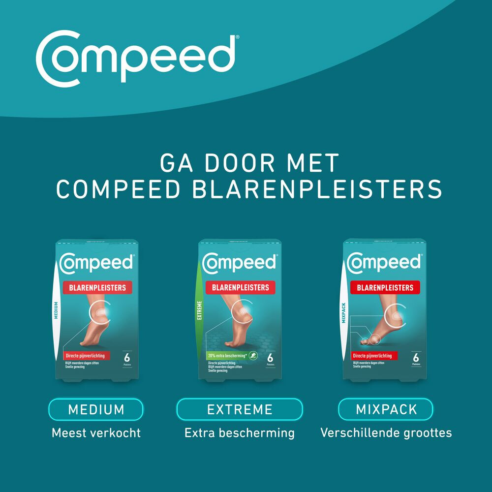 2x Compeed Blarenpeister Mix Pack6 stuks