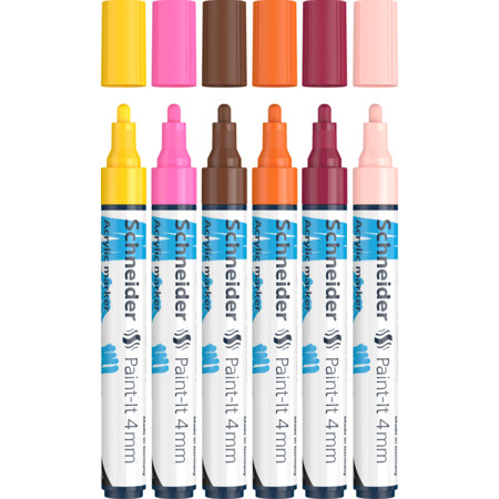 Schneider Paint-It 320 4 mm Set 3 Acrylmarker - 4 mm