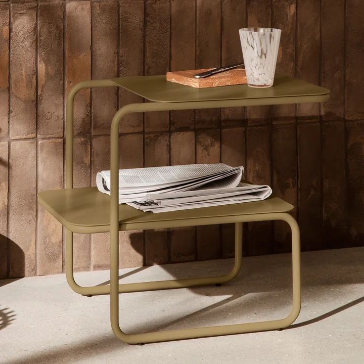 Ferm Living - Level Beistelltisch, cashmere