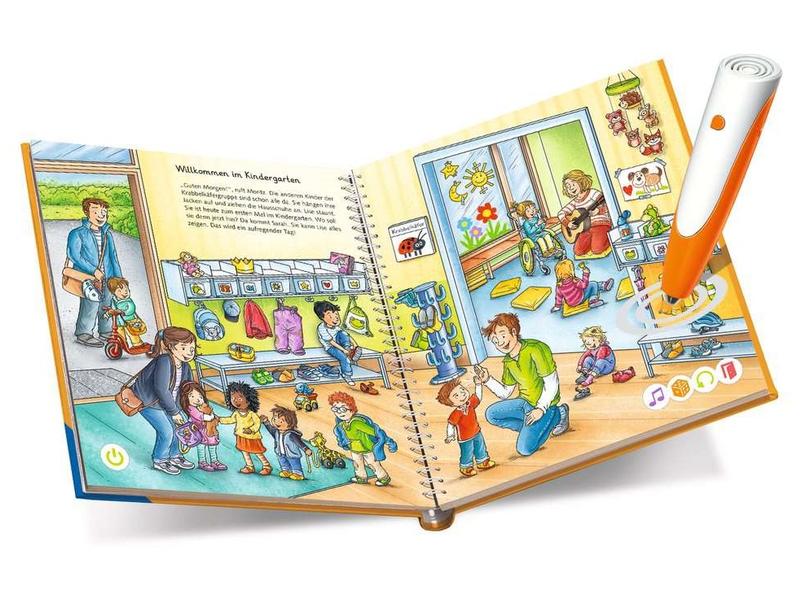 tiptoi Starter-Set Stift und Wörter-Bilderbuch Kindergarten Das spielerische Lernsystem