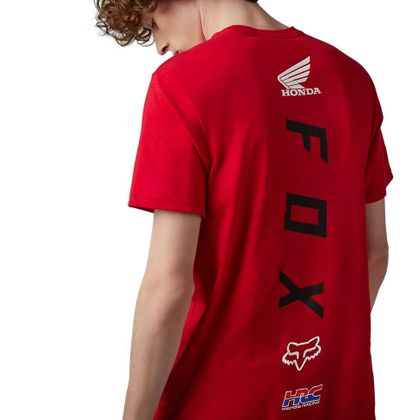 T-Shirt manches courtes Fox HONDA - Rouge