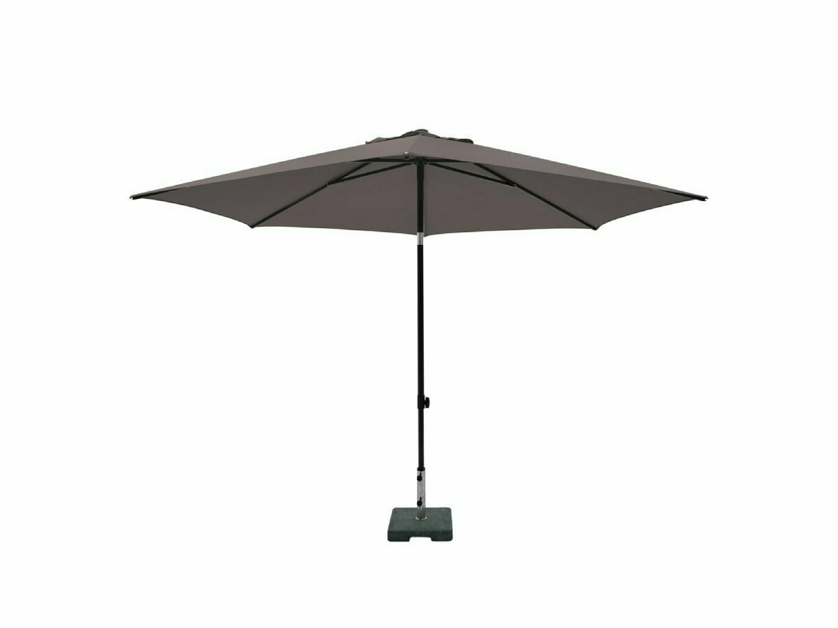 Madison Elba 300 cm push-up parasol - Taupe