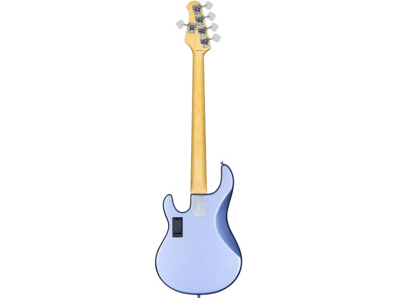 Sterling by Music Man E-Bass StingRay Ray5HH – Lake Blue Me 5-seitiger Bass mit Aktivelektronik und 2 Humbucker