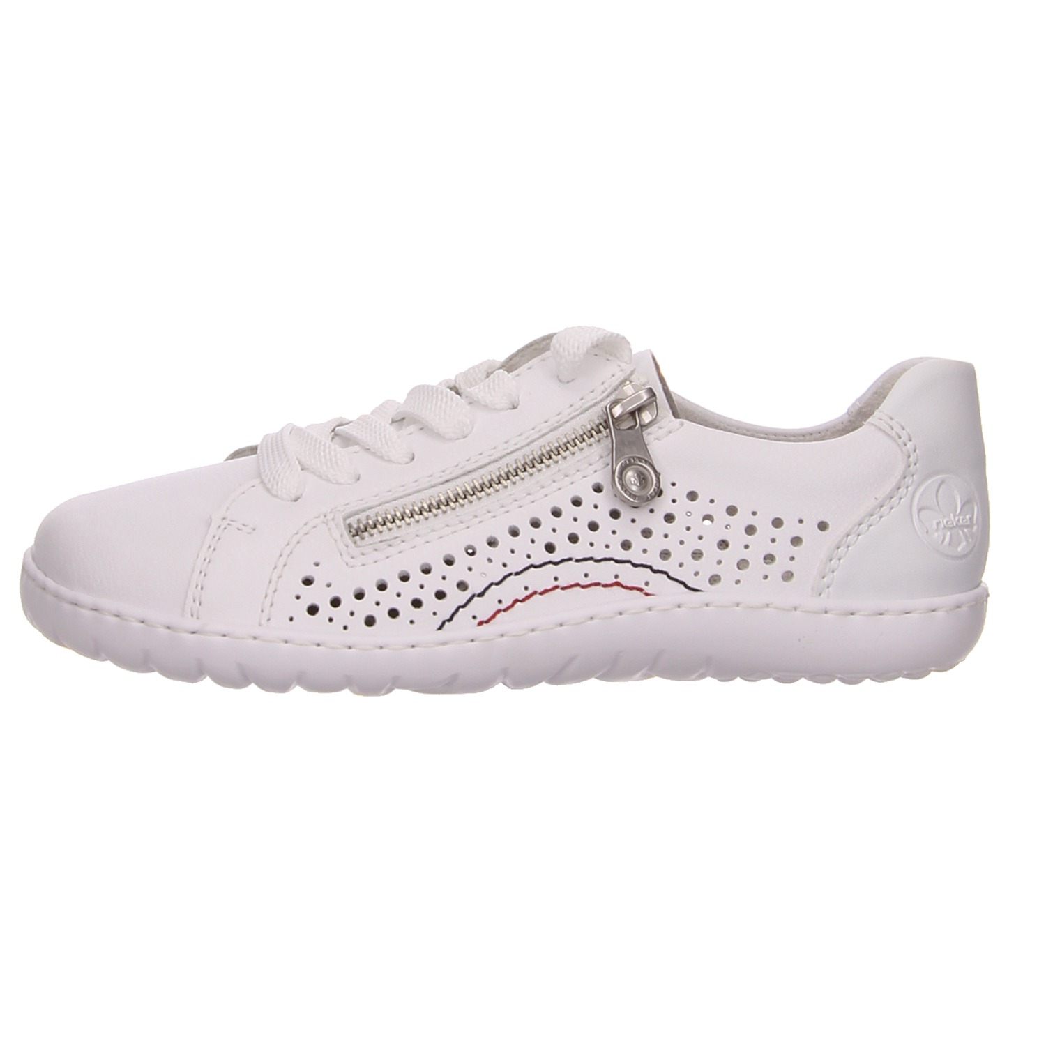 Rieker Sneaker weiß weiss/weiss kombi