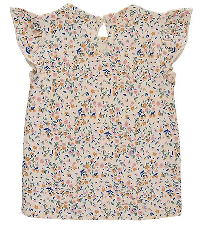 The New Siblings T-Shirt - TnsGeraldine - White Swan Tiny Flower