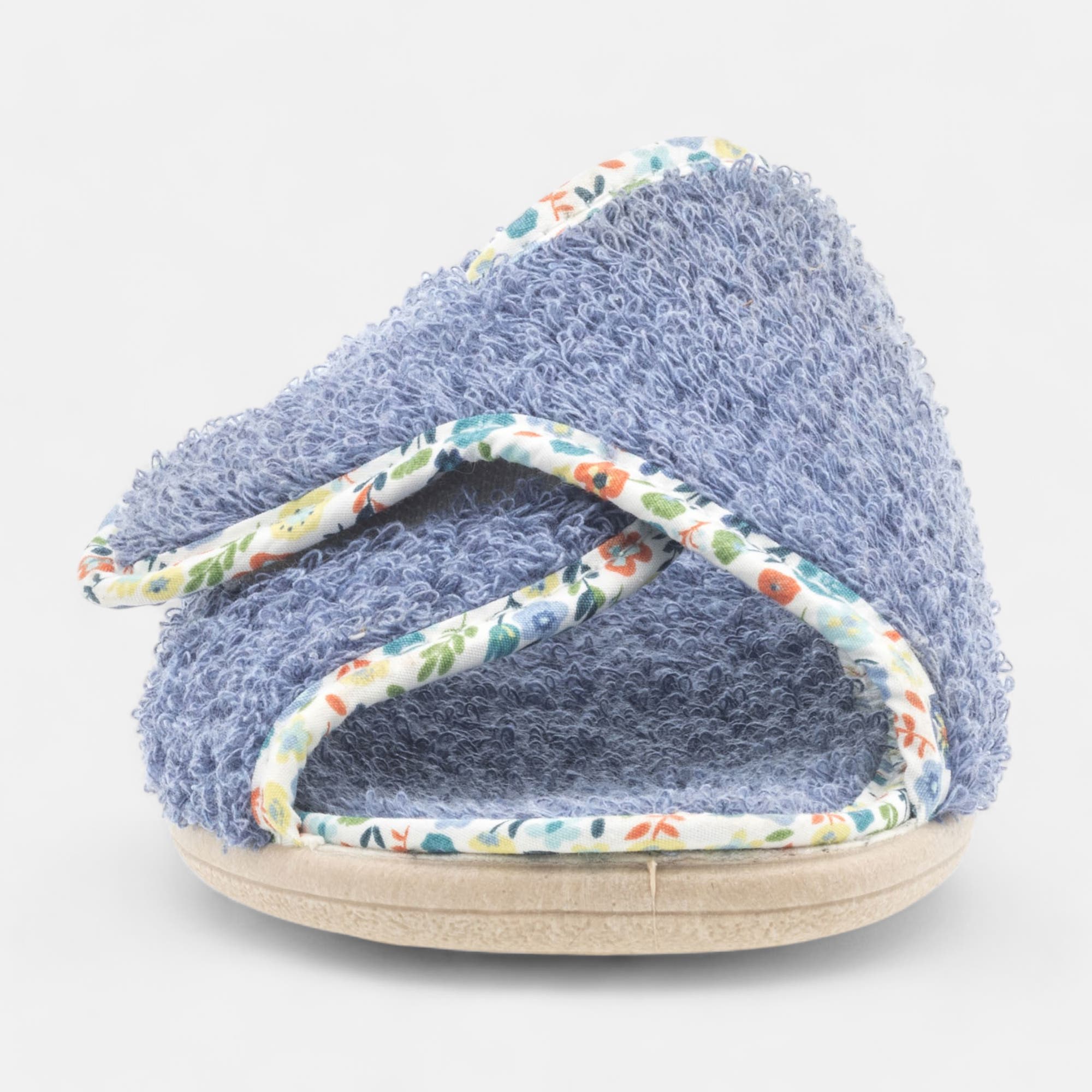 Pantoufles mules Femme bleu