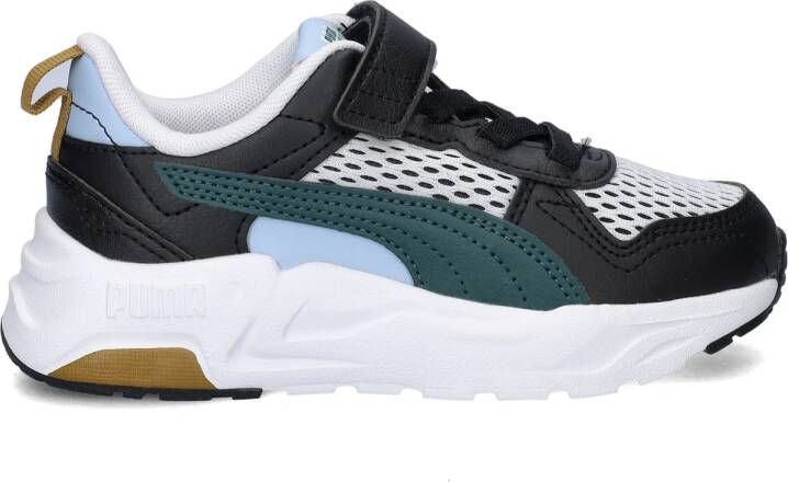 PUMA Trinity 2 LT Run Fun AC+ PS Unisex Sneakers White-Green Terrain- Black