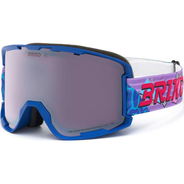 Masque de ski BRIKO MARLO BLUE FANTASY STEEL